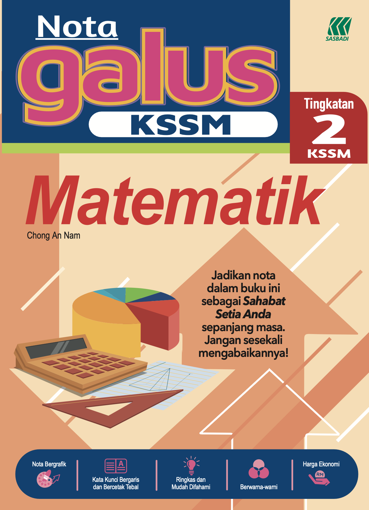 NOTA GALUS KSSM MATEMATIK TING.2 (2026) Cover
